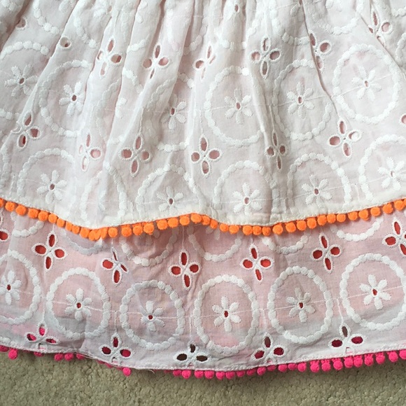 Girls Marabelle Tiered Eyelet Skirt NWOT 5 - Picture 2 of 3